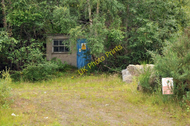 Photo 6"x4" Building housing electrical equipment near Ardchronie Quarry Ardchronie c2010