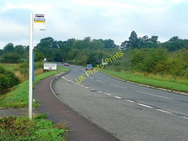 Photo 6"x4" A38 south to Gloucester Prior's Norton c2010