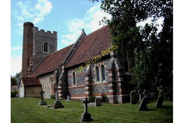 Photo 6"x4" St Augustine of Canterbury Church, Ashen, Essex Ashen\/TL7442 c2009