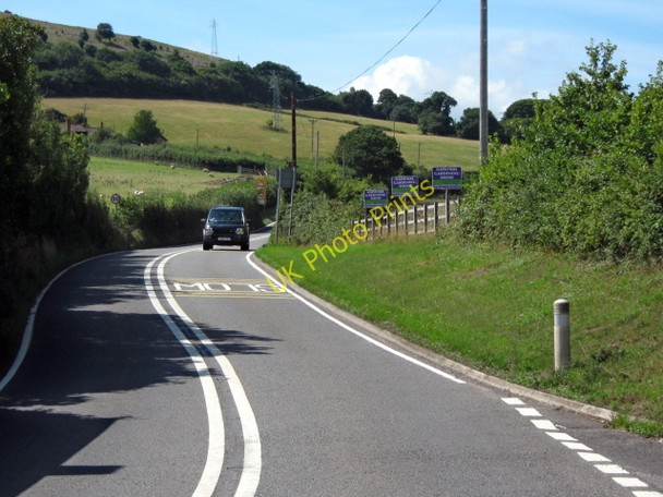 Photo 6"x4" The A39 at Higher Street Higher Street c2010