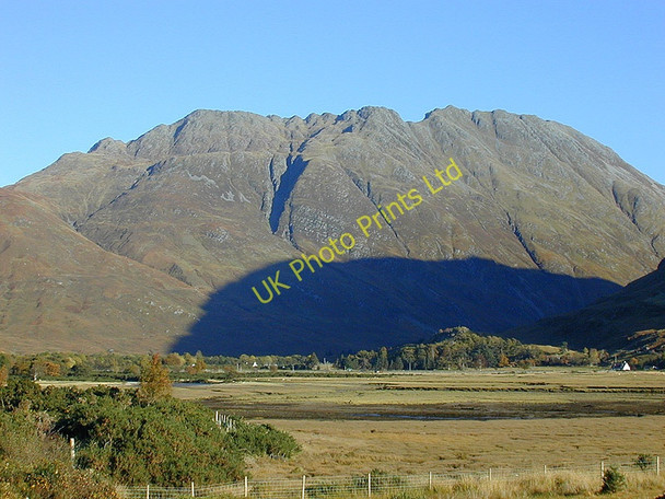Photo 6"x4" View out over the Morvich marshes Carn-gorm c2003