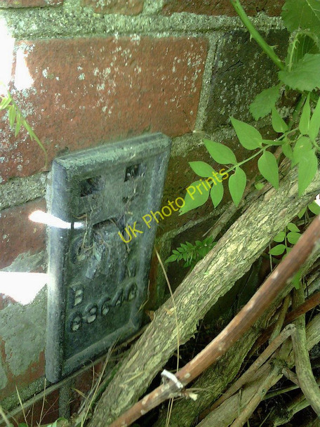 Photo 6"x4" Benchmark at Highlands Farm Brightwell-cum-Sotwell c2010