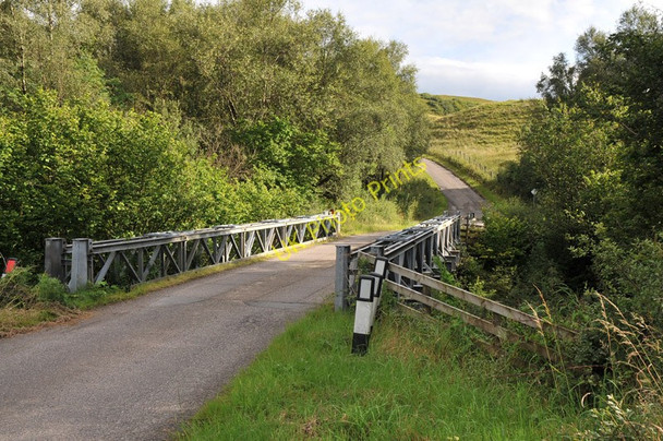 Photo 6"x4" Bridge over Allt Riasgaig Blarmachfoldach c2010