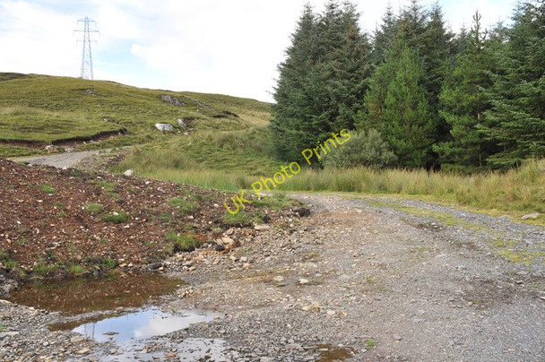 Photo 6"x4" Track near Lundavra Blarmachfoldach c2010