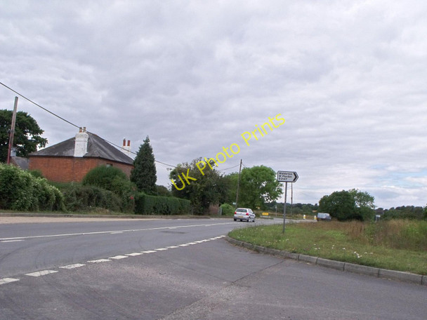 Photo 6"x4" Junctions with minor road and B2147, north of Woodmancote, West Sussex Woodmancote\/SU7707 c2010