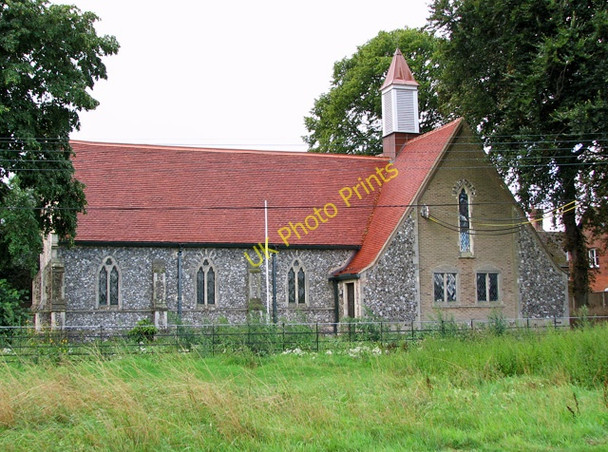 Photo 6"x4" Holy Trinity church in Hempton Fakenham c2010