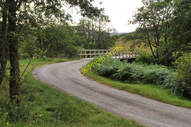 Photo 6"x4" Inverskilavulin bridge in Glen Loy Muirshearlich c2010