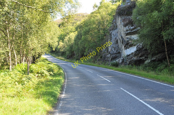 Photo 6"x4" A861 near Loch Ailort Bothan Nan Creag c2010