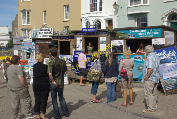 Photo 6"x4" Castle Square, Tenby Tenby\/Dinbych-y-pysgod c2010