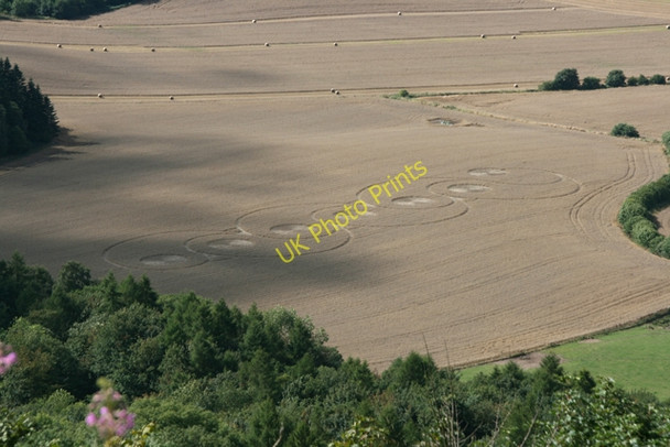 Photo 6"x4" Crop circles near Hood Grange, Sutton Bank Sutton-under-Whitestonecliffe c2010