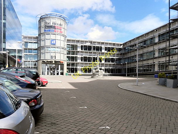 Photo 6"x4" Glasgow Herald Building, McDonald Court Glasgow c2010