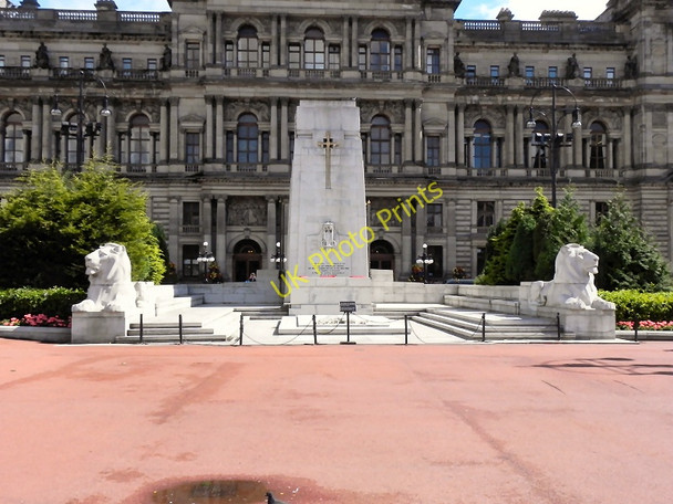 Photo 6"x4" Glasgow War Memorial, George Square Glasgow c2010