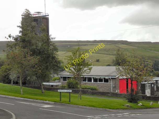 Photo 6"x4" Bacup Fire Station Bacup c2010