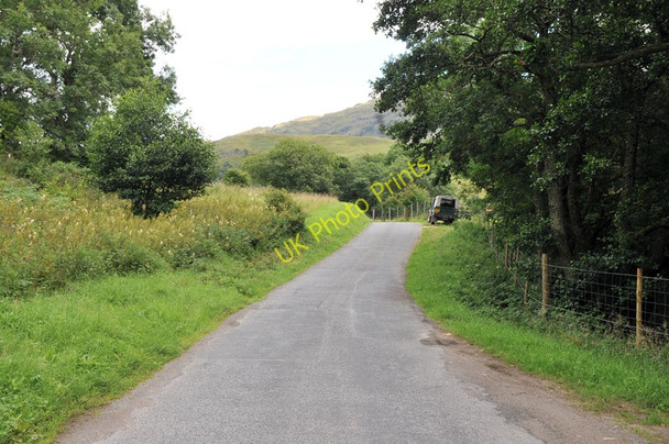 Photo 6"x4" Road through Glen Lyon near Innerwick Camusvrachan c2010 P1