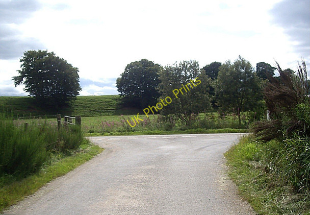 Photo 6"x4" T-junction near Birkenbower Lumsden c2010