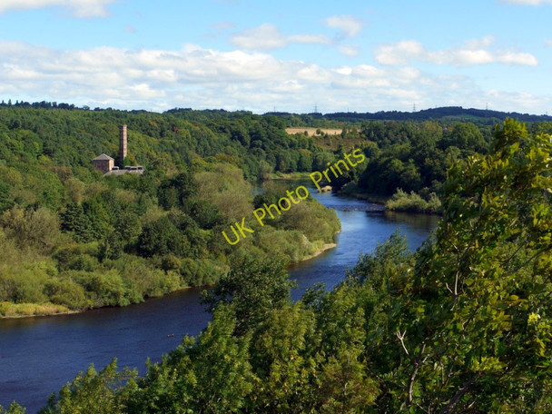 Photo 6"x4" River Tyne north-east from the Spetchells Prudhoe c2010