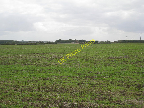 Photo 6"x4" View towards Willoughton Grange Yawthorpe c2010
