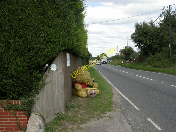 Photo 6"x4" Upper Kingston, Winnie the Pooh Kingston\/SU1402 c2010