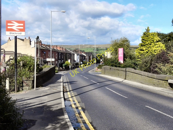 Photo 6"x4" Station Road Bridge Horwich c2010