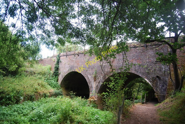 Photo 6"x4" Railway bridge over the Shallows Lower Haysden c2010