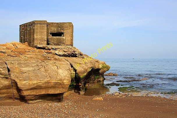 Photo 6"x4" WWII Pill Box, Cornelian Bay Cayton\/TA0583 c2010