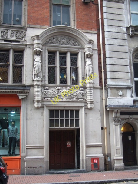 Photo 6"x4" An ornate doorway to the Burlington Hotel Lee Bank c2010