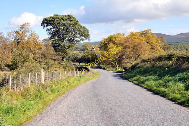 Photo 6"x4" Road from Dunlichity to Balnafoich Beachan c2010