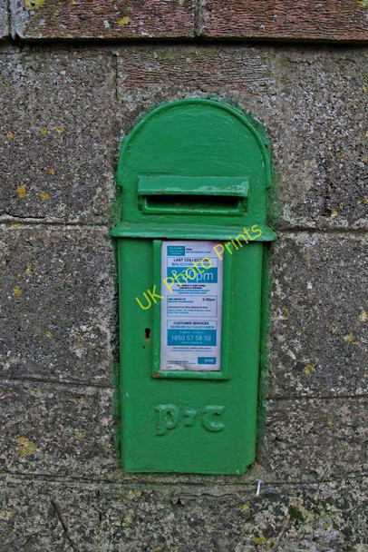 Photo 6"x4" Postbox by Ballintubber Abbey Ballintober\/M1478 c2010