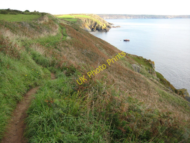 Photo 6"x4" Coast at Carn Barrow Cadgwith c2010