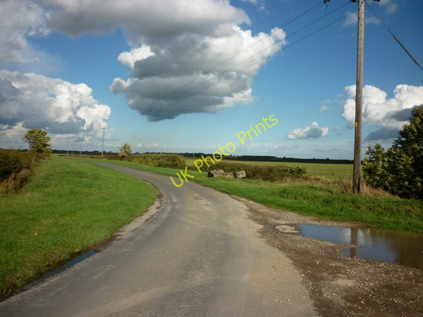 Photo 6"x4" Whins Lane looking North Long Riston c2010