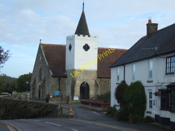 Photo 6"x4" All Saints Church, Newchurch Alverstone c2010