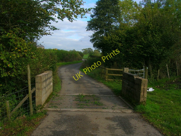 Photo 6"x4" Cattle grid on the track to Dockber Sawley\/SD7746 c2010