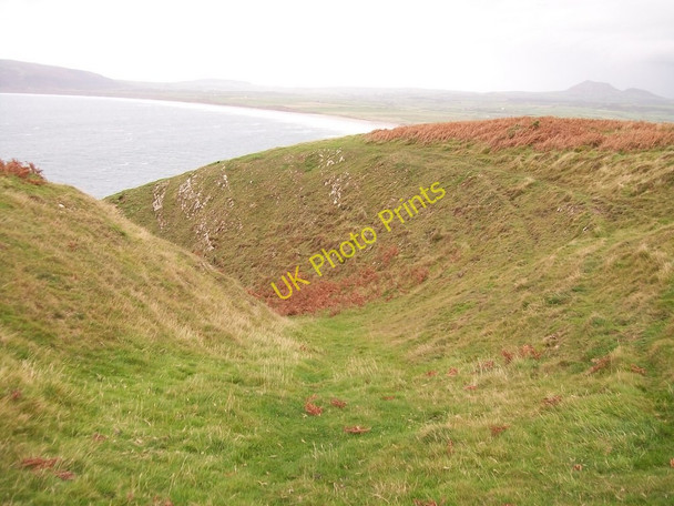 Photo 6"x4" Ffosle above Trwyn y Ffosle Mynydd Gilan c2010