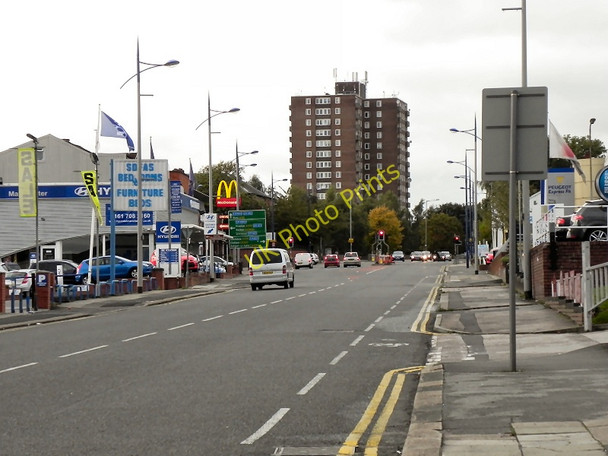 Photo 6"x4" Bury New Road (A56) Manchester c2010