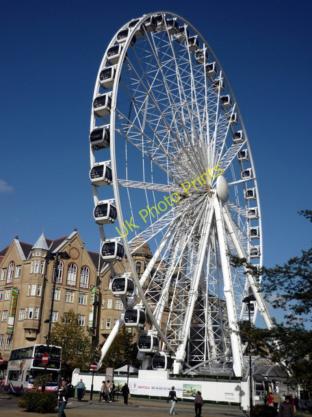 Photo 6"x4" The Wheel of Sheffield Sheffield\/SK3587 c2010