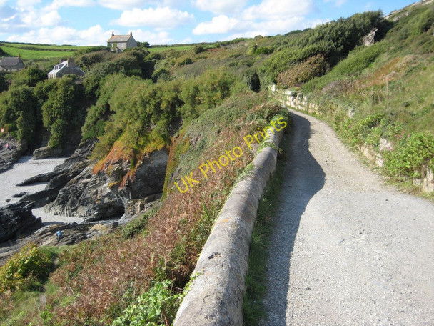 Photo 6"x4" Path above Bessy's Cove Prussia Cove c2010