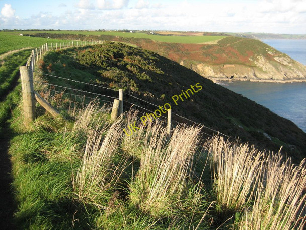 Photo 6"x4" Coast path near Kiberick Cove Carne\/SW9138 c2010
