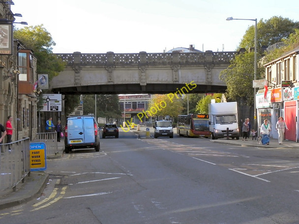 Photo 6"x4" Yorkshire Street Aqueduct Burnley c2010