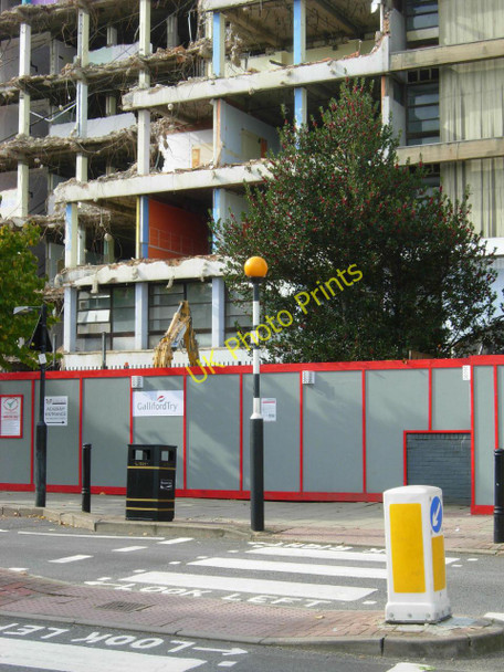 Photo 6"x4" Demolition - City of London Academy Islington London c2010