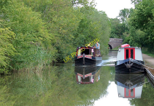 Photo 6"x4" Worcester and Birmingham Canal at Dunhampstead, Worcestershire Dunhampstead c2010