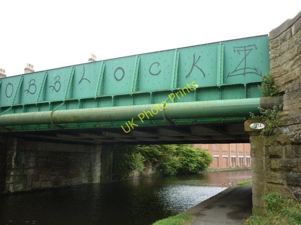 Photo 6"x4" Bridge #131A Danes House Road over the L&L Canal Burnley c2010