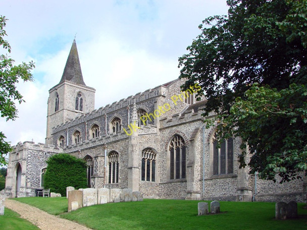 Photo 6"x4" Rattlesden St Nicholas\u00e2\u0080\u0099 church Rattlesden c2007