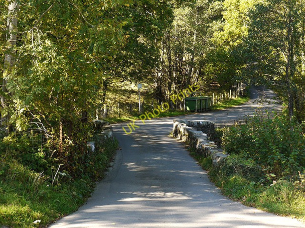 Photo 6"x4" Bridge over the Afon Cwm-llechen Llechfraith c2010