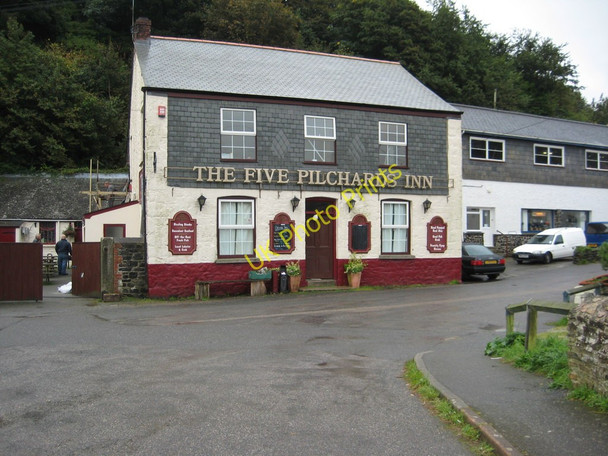 Photo 6"x4" Five Pilchards Inn, Porthallow Porthhallow c2010