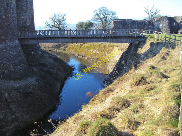 Photo 6"x4" Moat at White Castle - 1 Caggle Street c2010