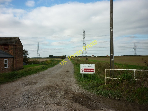 Photo 6"x4" A private road to Hook House Keadby c2010