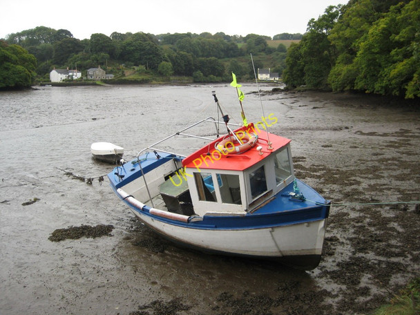 Photo 6"x4" Boat in Gillan Creek Carne\/SW7724 c2010