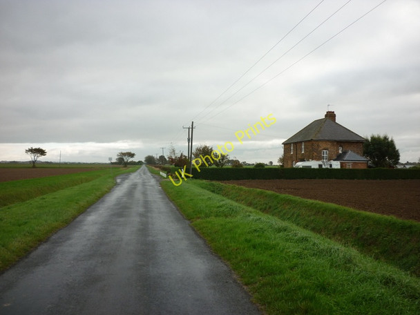 Photo 6"x4" East along Brick Lane, Sunk Island Sunk Island c2010