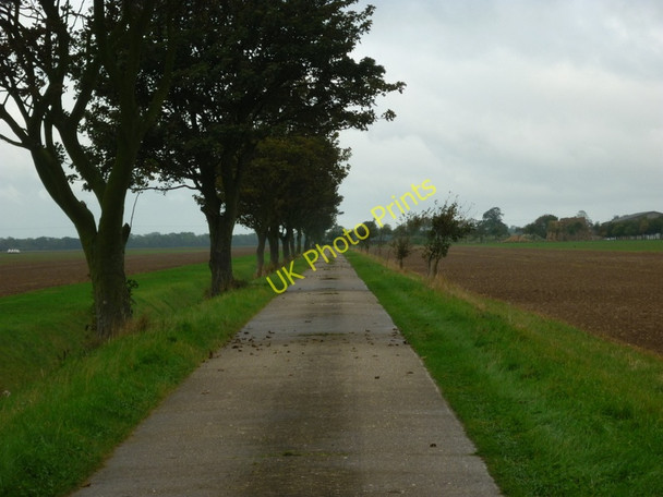 Photo 6"x4" The way to Patrington Farm, Sunk Island Patrington Haven c2010