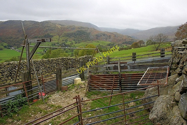 Photo 6"x4" Sheepfold, Just Above Cornclose Lane Green Quarter c2010